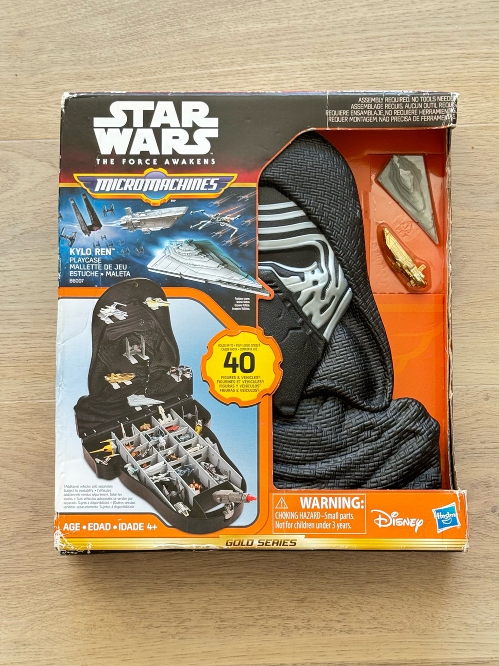 Star Wars The Force Awakens Micro Machines Kylo Ren Playcase